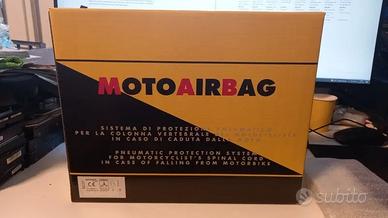 Motoairbag gilet traforato +  Ricarica e Cinghia
