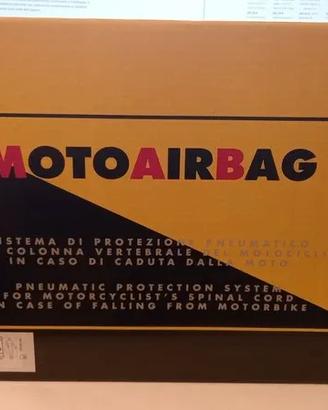 Motoairbag gilet traforato +  Ricarica e Cinghia