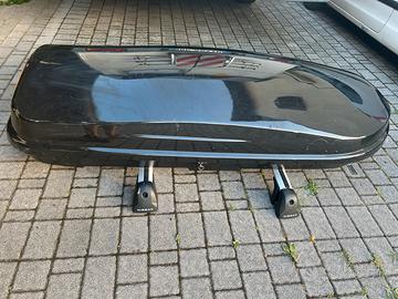 Box Tetto Auto Originale NISSAN + barre portatutto