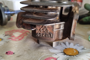 Cilindro,testa e pistone Minarelli verticale 50cc
