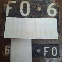 targhe da collezione FOxxxx