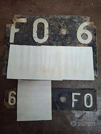targhe da collezione FOxxxx