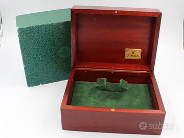 Rolex Scatola ROLEX Ref. 81.00.71 Radica Marrone
