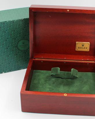 Rolex Scatola ROLEX Ref. 81.00.71 Radica Marrone