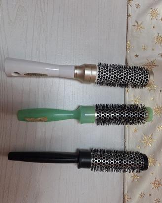 Lotto spazzole rotonde piccole per piega