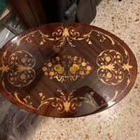 Tavolino carillon intarsio sorrentino