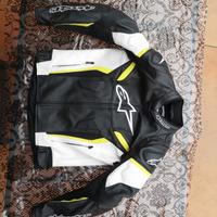 giacca 52 alpinestars come NUOVA pelle collezione 