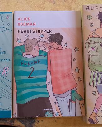Heartstopper volumi 1,2,3