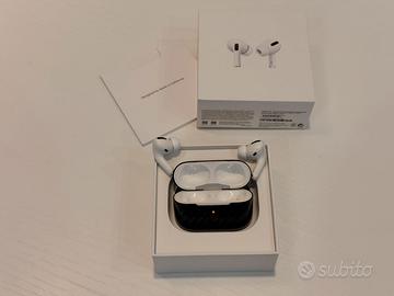 Airpods pro + cover in fibra di carbonio