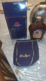Whisky Crown Royale 1 Litro-Set Completo box+sacca