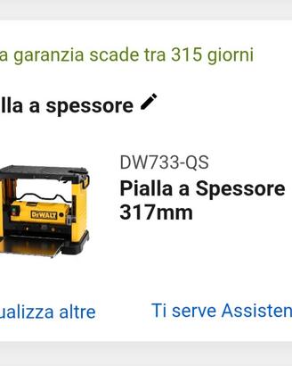 pialla a spessore Dewalt