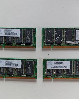 1GB memorie PC2700S 330Mhz x laptop retrocomputing