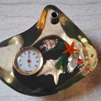 Esclusivo Portapenne e Termometro Vintage in Resin