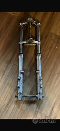 Forcella doppio disco Harley