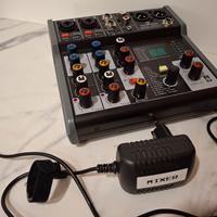 Mixer Audio 6 canali con effetti DSP