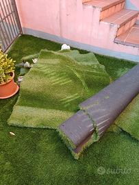 PRATO SINTETICO  vari spezzoni