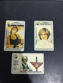 Carte telefoniche internazionali anni 90
