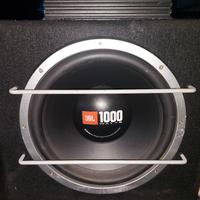 Kit Subwoofer JBL + Amplificatore Alpine + cavi 