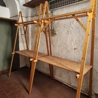 Tre postazioni per degustazione vini e gastronomia