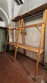 Tre postazioni per degustazione vini e gastronomia