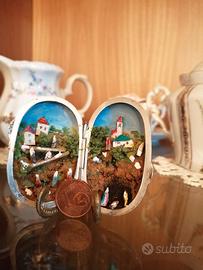 PRESEPE IN PORTA PILLOLE DI ARGENTO