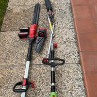 Taglia siepi decespugliatore