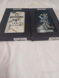 2 cover iphone 6/6s/7 moschino nuove