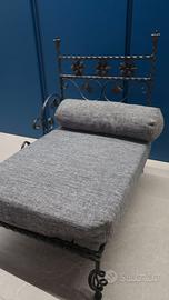 cuccia cane  - lettino  in ferro battuto