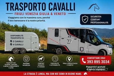 Trasporto Cavalli - Friuli Venezia Giulia / Veneto
