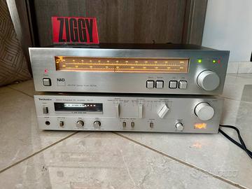TECHNICS amplificatore NAD tuner