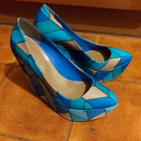 Scarpe donna zeppa alta