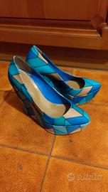 Scarpe donna zeppa alta