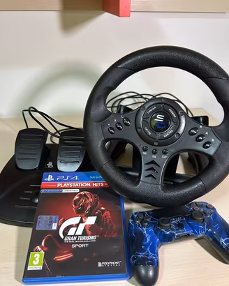 Volante e Pedali PS4 + regali