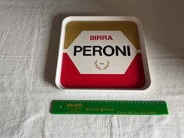 🍺Vassoio birra Peroni Mebel pubblicitario🍺