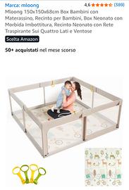 Box per bambini + materassino