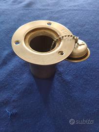 Tappo inox da incasso per serbatoio carburante