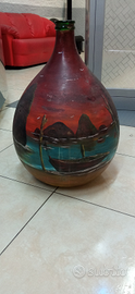 Boccioni in vetro decorato arredo