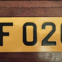 targa auto Lussemburgo 