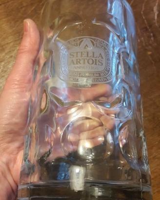 VECCHIO BOCCALE DI BIRRA DA LITRO STELLA ARTOIS