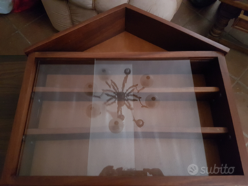 Bacheca in vero legno fatta a mano