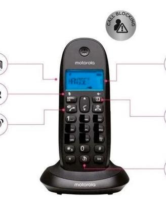 📞 TELEFONO CORDLESS MOTOROLA DECT GAP FRITZBOX
