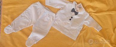 Completo neonato elegante 