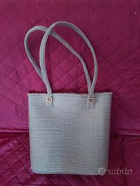 borsa donna beige capiente elegante casual 