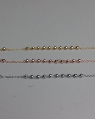 Bracciali Rosario in argento 925%