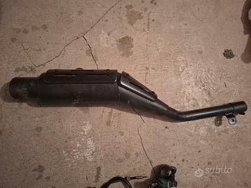 scarico marving xt 550 yamaha