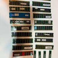 Memorie Ram 23 pezzi più accessori pc