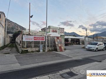 SS 113: CAPANNONE CAT. D/8 CON UFFICI E TERRAZZO