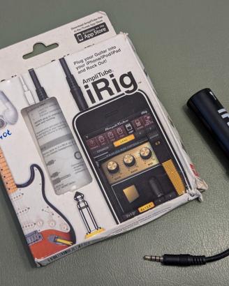 IK Multimedia iRig con Amplitube per IPad e IPhone