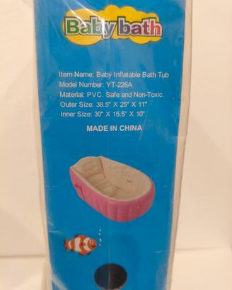 vaschetta bagno neonato/ bambini
