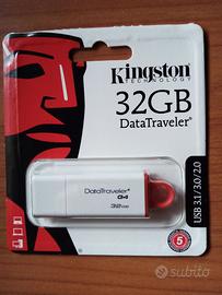 Pen drive Kingston DataTraveler 32 Giga